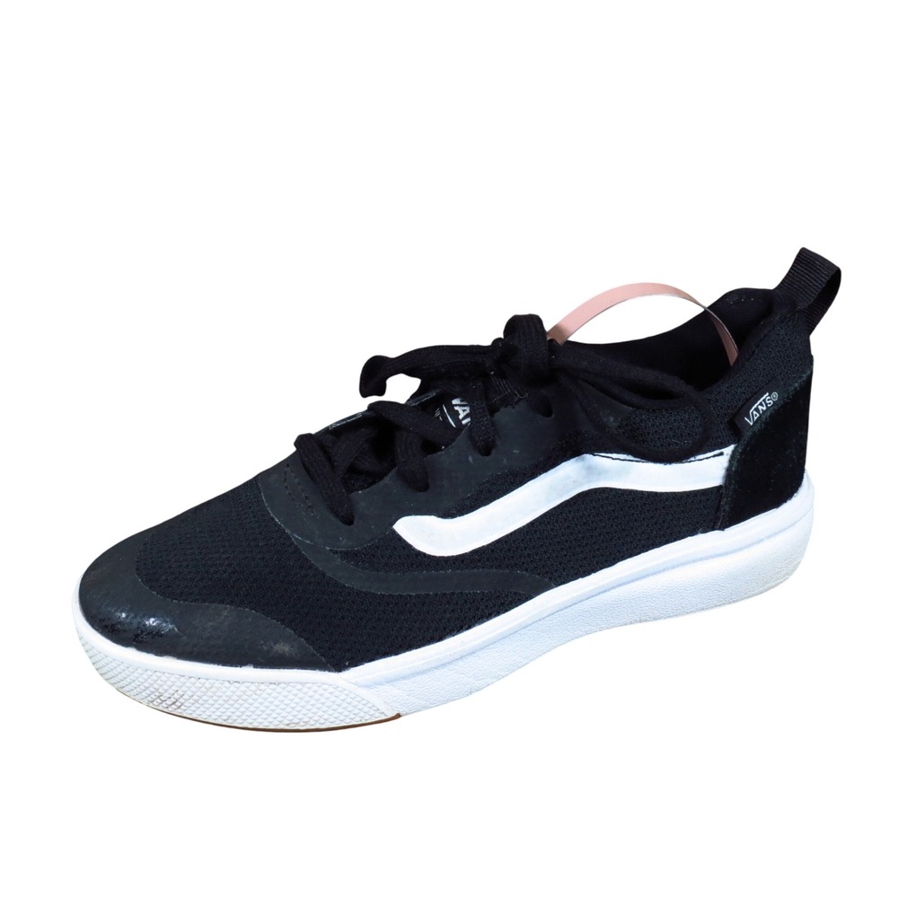 Vans UltraRange Rapidweld Kids Athletic Sneaker Size 3 Active Black White